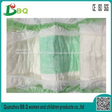 High Quality Breathable Baby Diaper with Leak Guards From China