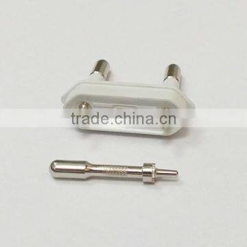 OEM Brass Charger Plug Metal Parts With 2 Pins photo-2
