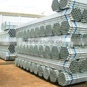 Galvanized HDG/ G. I ERW Seamless Structure and Liquid Transportation Steel Pipe