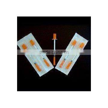 Disposable insulin syringe 0.5ML & 1ML