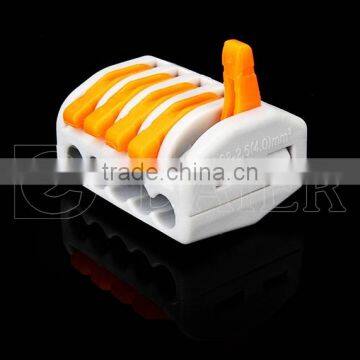 Wago Electrical Screw Pcb Terminal Block Connector,push Type Spring Speaker Terminal Connector,wire Terminal Clip photo-4