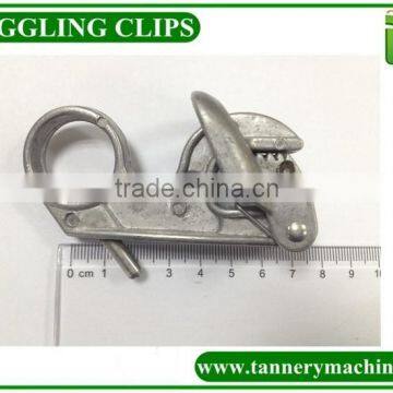 Sheep Leather Cast Aluminium Clip photo-2