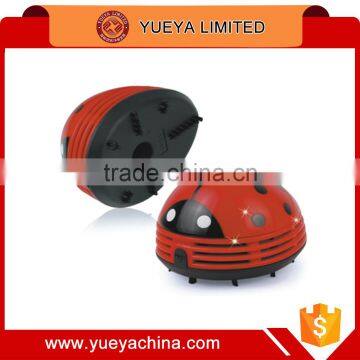 New Cute Mini Ladybug Beetle Desktop Vacuum Desk Dust Cleaner Portable,robot vacuum cleaner