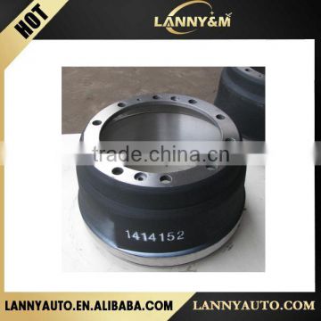 heavy duty truck parts brake system brake drum for Scania 1414152