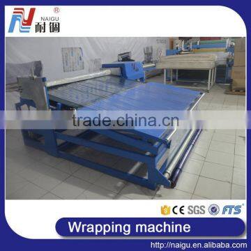 China Foshan Semi Automatic Mattress Wrapping Machine After Compress photo-3