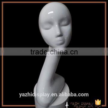 2017 Hot Sale Long Neck Mannequins Head for Hat and Wig Display photo-3