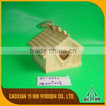 Decorative Bamboo Quality Wooden Bird House photo-3