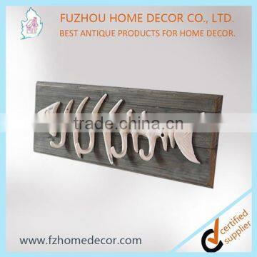 Unique design Cast iron decorative fish hooks for hanging pictures
