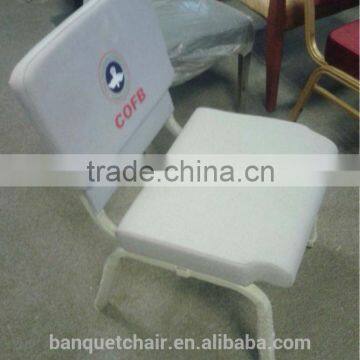 Good quality Utility Iron frame church chair