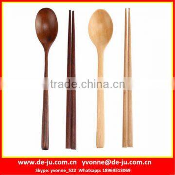 Chinese Style Bamboo Spoon Chopsticks Suits