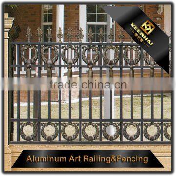 Exterior Decorative Powder Coated Cast Aluminum Garden Fence Panels Prices