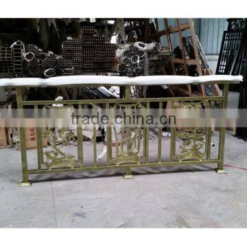 Painted Decorative Cast Vintage Aluminum Garden Metal Fence for Garden photo-6