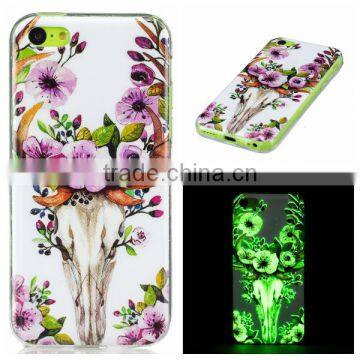 Hot Sale IMD Luminous Protective TPU Phone Case For IPhone 5C photo-3
