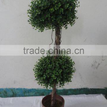 SJ13001119 Indoor Bonsai Tree Artificial Boxwood Spiral Tree photo-2
