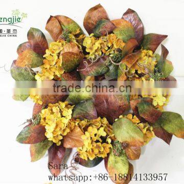 Artificail Yellow Long Stem Flowers Artificial Hydrangea Flower photo-5