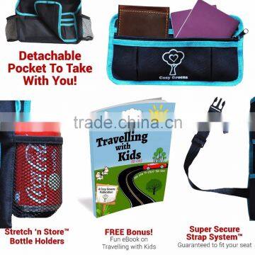 Waterproof Super Secure Strap Car Back Seat Organizer photo-4