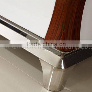 Modern Wood Japanese TV Stand Marble Top photo-3