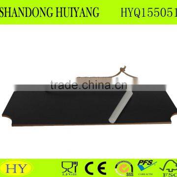 Eco-friendly Wooden Black Board With Door Hanger,cheap and Nice Wooden Black Board photo-3