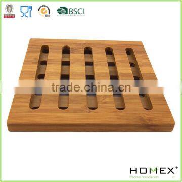 Square Bamboo Trivet/Bamboo Coaster/Homex_FSC/BSCI Factory