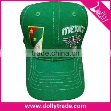 Hot Best Seller Mexico Flag Green Promotional Baseball Hat