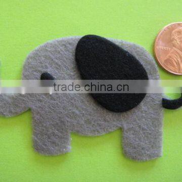 hot selling eco friendly new products promotional gift cute felt scrapbooking on  express textile fabric elephant