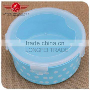 High Quality Round Plastic Preservation Box / Storage Box With Lid /Crisper photo-2