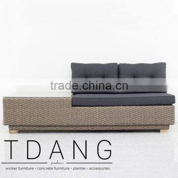 Sunvilla Outdoor Wicker Bench - Vietnam Conversation Furniture - Outdoor Poly Rattan
