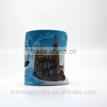 Wholesale Custom High Quality Austria Vienna Souvenir Ceramic Cup for Sale photo-3
