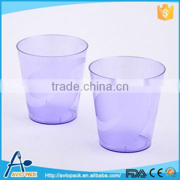 New products light purple eco friendly airline ps plastic cup