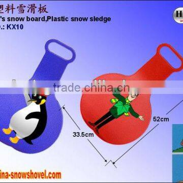 Children's Snow Board,Plastic Snow Sledge