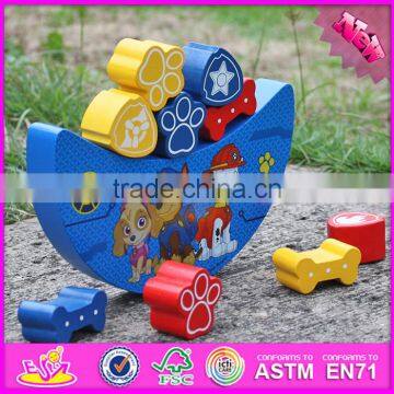 2016 New Design Educational Wooden Balance Toys for Toddlers W11F068 photo-4