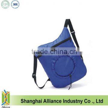 Round Drawstring Pouch Cheap Durable Foldable Travel Rucksack/Backpack Bag(CF-242)