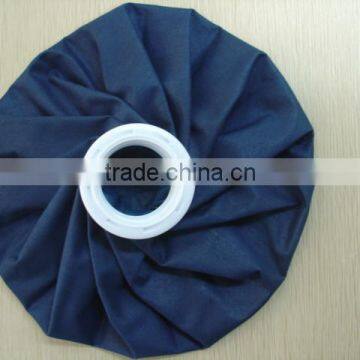 9 inch ice bag with classic blue imprint