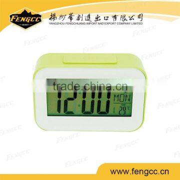2016 Promotion Plastic Digital Desk LCD Digit Alarm Clock photo-2