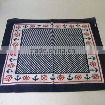 Hot Selling Screen Printing Leaf Bandanas in Black and White photo-3