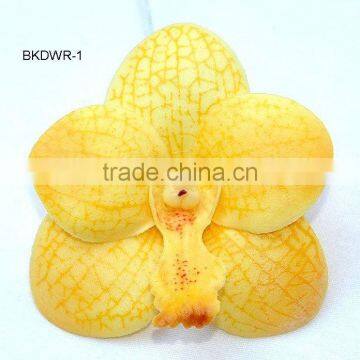 Fabric coated flower small vanda orchid "BK-orchid"