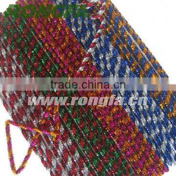9mm x 50cm children educational toys glitter chenille stems