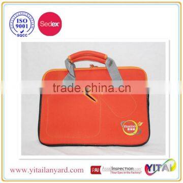 19 inch laptop bag with tricot in side for 2015 promotional gifts