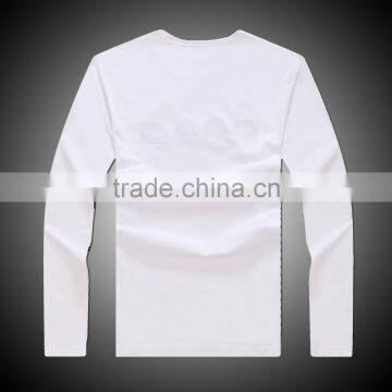 Men's Long Sleeve t Shirt( 95%cotton 5%spandex )digital t Shirt Printing Machine photo-6