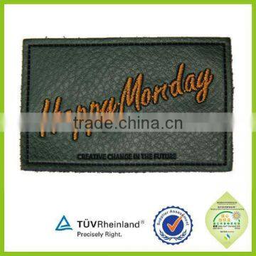 2016 Various Design Custom pu and Fake Leather Embossing Patch photo-2