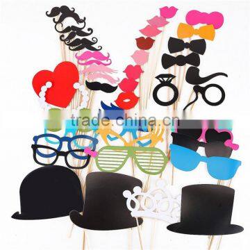 Photo Booth Props Party Wedding Photo Booth Props Dress-up Cartoon Party Paper Masks photo-4