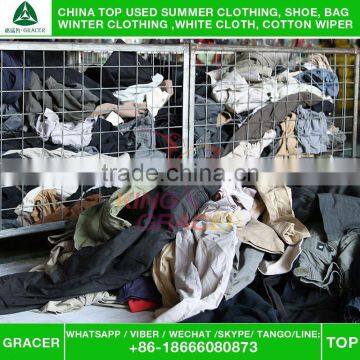 Supplier Hot Sale In Malaysia Recycling Men Cotton Pants Credential Used Clothing photo-3