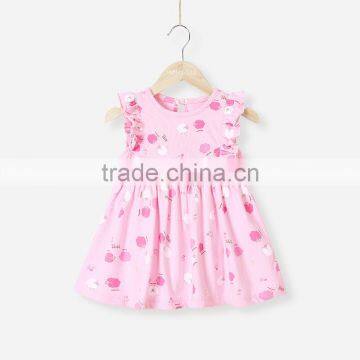 Mom and Bab 2017 Summer Baby Children Clothes Girl Nice Dress Party Wear Factory Price photo-5
