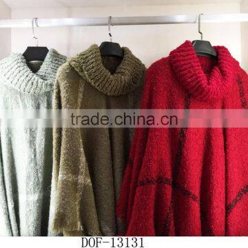 Fashion hot lady knitting acrylic new stole for winter