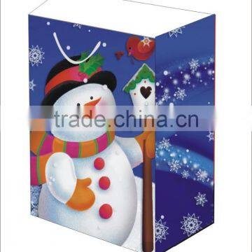 Paper New Year Bags With Custom Logo and Design Printed photo-3