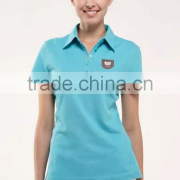 OEM high quality new model soft horse riding polo shirt for women best wholesale made in China