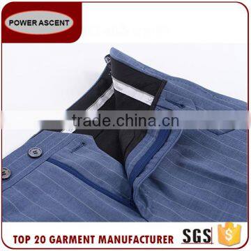Spring Autumn Strip Business Office Uniform Designs Suits photo-6
