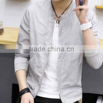 zm35529a wholesale men clothing 2017 summer thin jacket coat