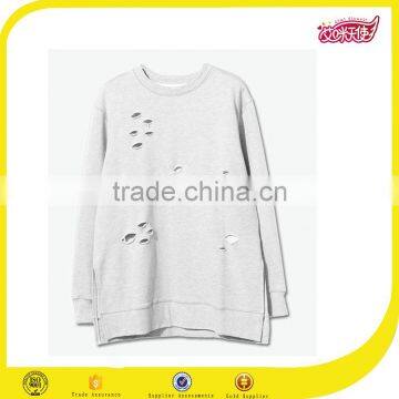 Mens Clothing 2016 Fashion Thumb Hole Grey Hoodies Custom Pullover Windbreaker Sweatshirts