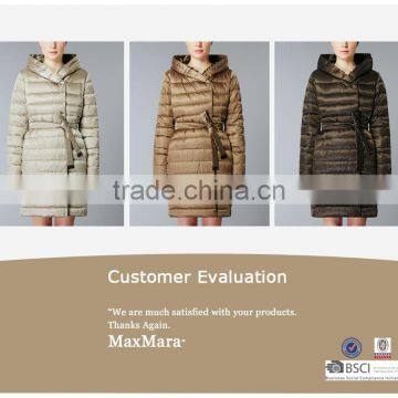Coat Woman Winter Printing Fabic With Hood Fur Detachable Winter Jacket photo-4